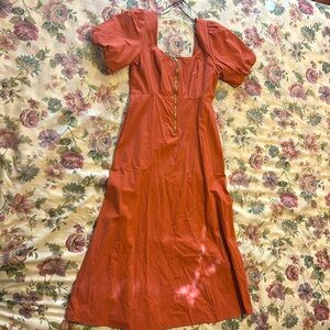 Nobody’s Child Gwen dress in Terracotta